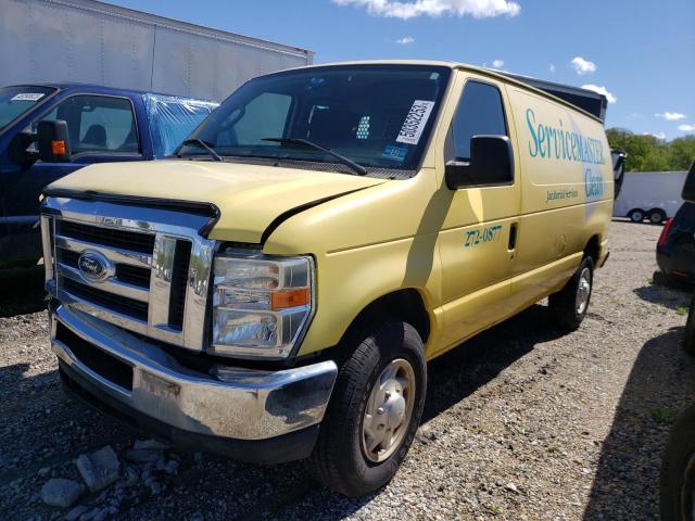 1FTNE24W19DA37159 - 2009 FORD ECONOLINE E250 VAN YELLOW photo 1