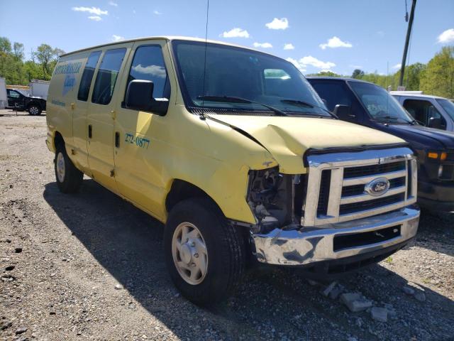 1FTNE24W19DA37159 - 2009 FORD ECONOLINE E250 VAN YELLOW photo 4