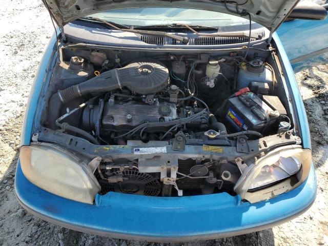 2C1MR2291V6735760 - 1997 GEO METRO LSI BLUE photo 11