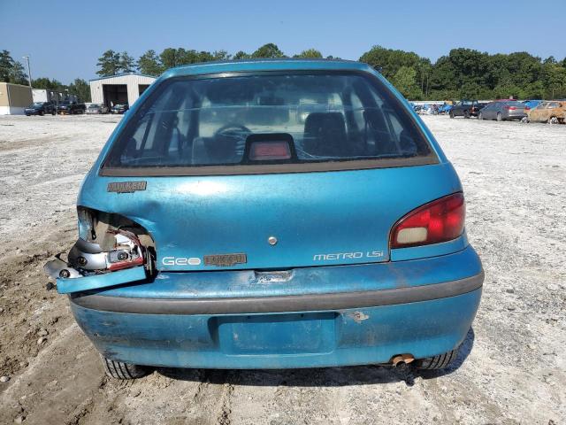 2C1MR2291V6735760 - 1997 GEO METRO LSI BLUE photo 6