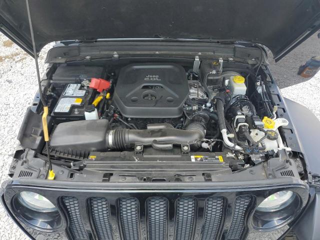 1C4HJXDN1MW720375 - 2021 JEEP WRANGLER UNLIMITED SPORT BLACK photo 12