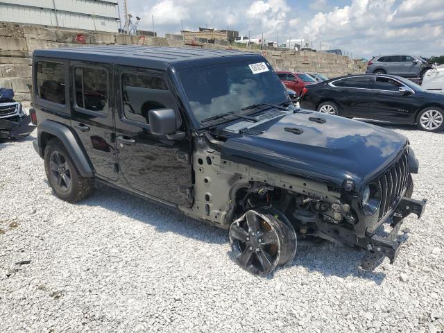 1C4HJXDN1MW720375 - 2021 JEEP WRANGLER UNLIMITED SPORT BLACK photo 4