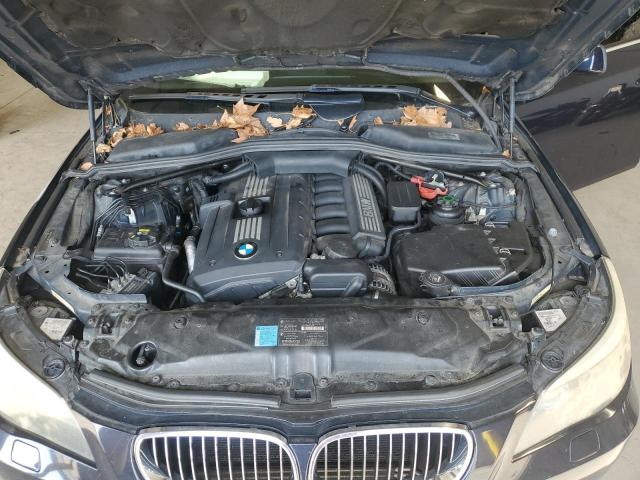 WBANV13598BZ47703 - 2008 BMW 528 XI BLUE photo 11