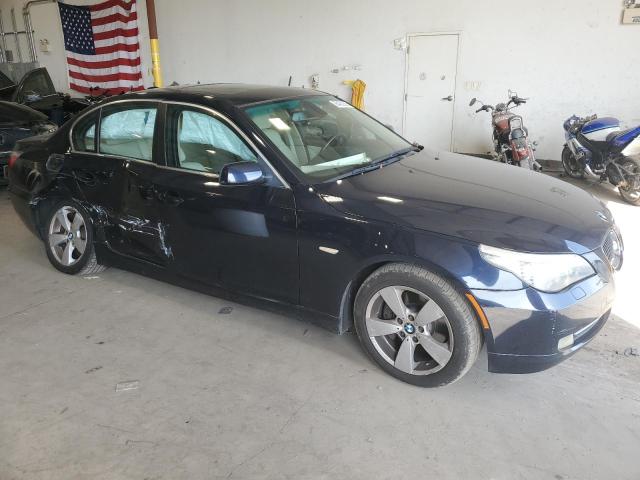 WBANV13598BZ47703 - 2008 BMW 528 XI BLUE photo 4