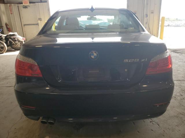 WBANV13598BZ47703 - 2008 BMW 528 XI BLUE photo 6