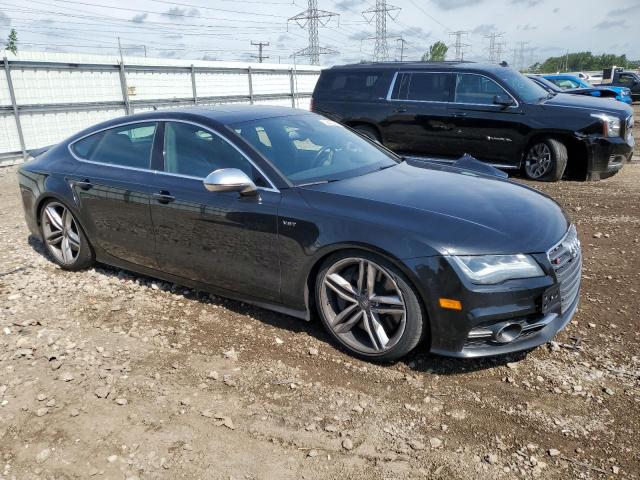 WAU32AFCXDN023757 - 2013 AUDI S7 PRESTIGE BLACK photo 4