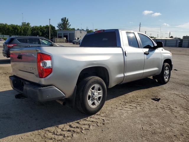 5TFRU5F14EX030805 - 2014 TOYOTA TUNDRA DOUBLE CAB SR/SR5 SILVER photo 3