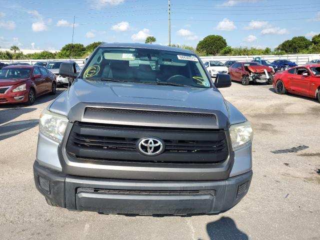 5TFRU5F14EX030805 - 2014 TOYOTA TUNDRA DOUBLE CAB SR/SR5 SILVER photo 5