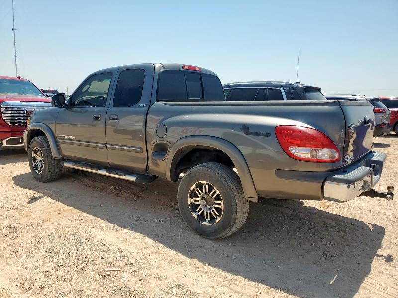 5TBRT34184S444399 - 2004 TOYOTA TUNDRA ACCESS CAB SR5 GRAY photo 2