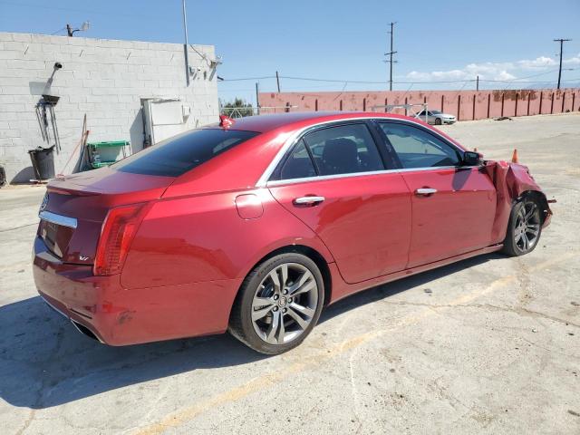 1G6AU5S85E0152701 - 2014 CADILLAC CTS VSPORT BURGUNDY photo 3