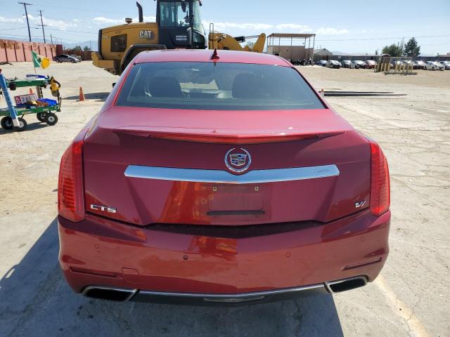 1G6AU5S85E0152701 - 2014 CADILLAC CTS VSPORT BURGUNDY photo 6