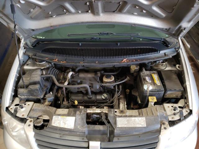 1D4GP45R27B186599 - 2007 DODGE CARAVAN SXT SILVER photo 12