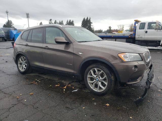 5UXWX7C55E0E76355 - 2014 BMW X3 XDRIVE35I BROWN photo 4