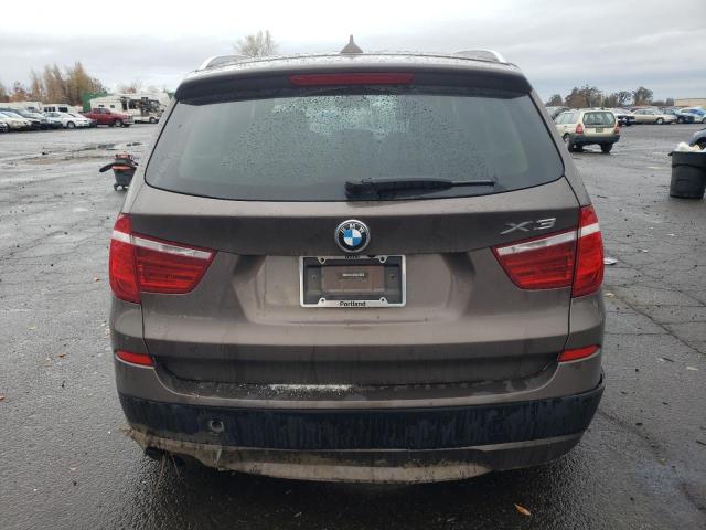 5UXWX7C55E0E76355 - 2014 BMW X3 XDRIVE35I BROWN photo 6