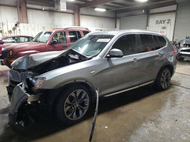 5UXWX9C30H0W70996 - 2017 BMW X3 XDRIVE28I GRAY photo 1