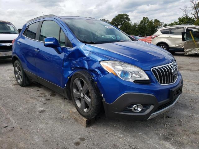 KL4CJBSB8EB558799 - 2014 BUICK ENCORE CONVENIENCE 蓝色 照片 4