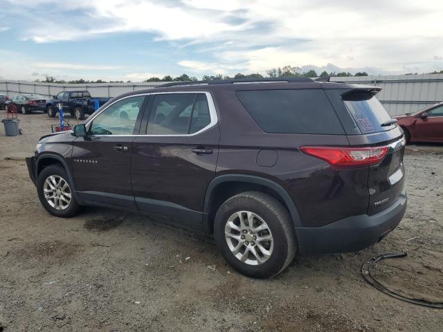 1GNERHKW6LJ225332 - 2020 CHEVROLET TRAVERSE LT იასამნისფერი ფოტო 2