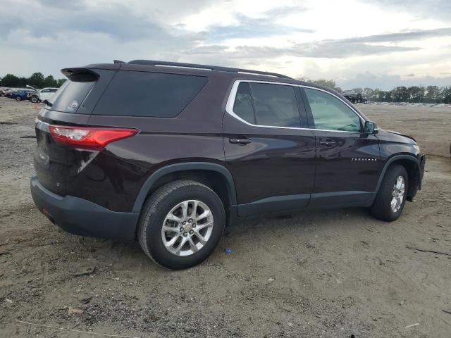 1GNERHKW6LJ225332 - 2020 CHEVROLET TRAVERSE LT იასამნისფერი ფოტო 3