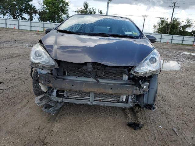 JTDKDTB32F1585964 - 2015 TOYOTA PRIUS C GRAY photo 5