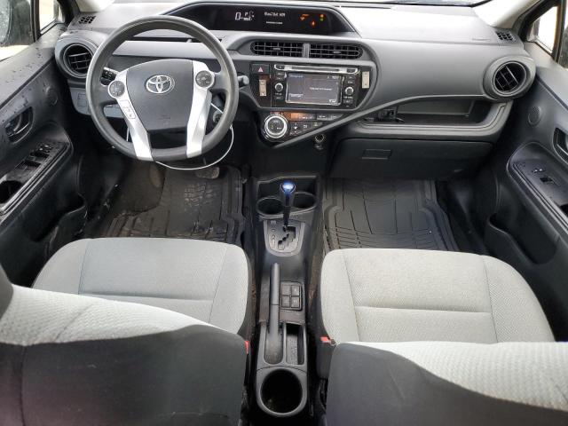 JTDKDTB32F1585964 - 2015 TOYOTA PRIUS C GRAY photo 8