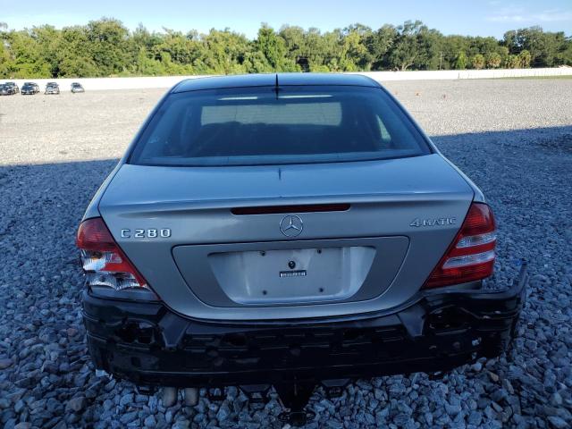 WDBRF92H26F778768 - 2006 MERCEDES-BENZ C 280 4MATIC TAN photo 6