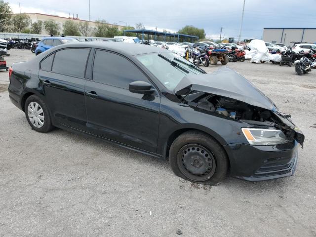 3VW1K7AJ0FM293285 - 2015 VOLKSWAGEN JETTA BASE 黑色 照片 4