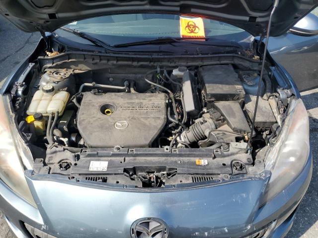 JM1BL1UG3C1532239 - 2012 MAZDA 3 I BLUE photo 11
