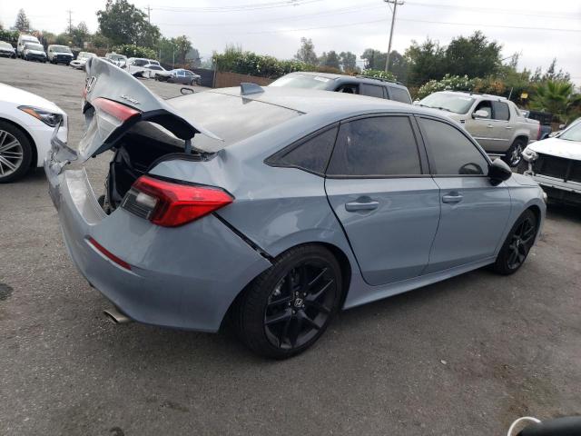 2HGFE2F58NH606421 - 2022 HONDA CIVIC SPORT 蓝色 照片 3