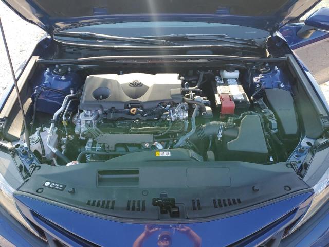 4T1G11AK0RU244671 - 2024 TOYOTA CAMRY SE NIGHT SHADE BLUE photo 11