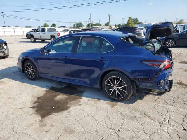 4T1G11AK0RU244671 - 2024 TOYOTA CAMRY SE NIGHT SHADE BLUE photo 2