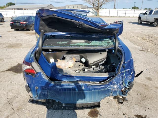 4T1G11AK0RU244671 - 2024 TOYOTA CAMRY SE NIGHT SHADE BLUE photo 6