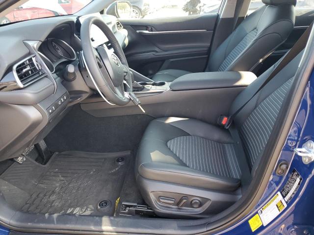 4T1G11AK0RU244671 - 2024 TOYOTA CAMRY SE NIGHT SHADE BLUE photo 7