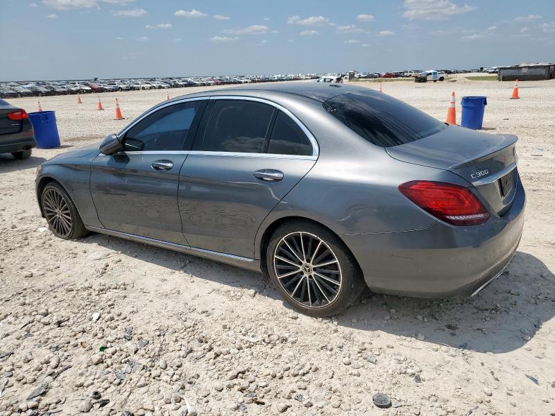 55SWF8DBXKU305107 - 2019 MERCEDES-BENZ C 300 CHARCOAL photo 2