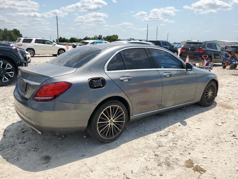 55SWF8DBXKU305107 - 2019 MERCEDES-BENZ C 300 CHARCOAL photo 3
