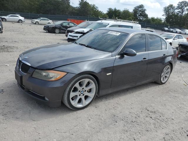 WBAVB73568KY64483 - 2008 BMW 335 I GRAY photo 1