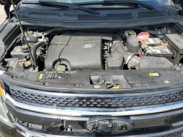 1FM5K8F83FGA00730 - 2015 FORD EXPLORER LIMITED أسود صورة 12