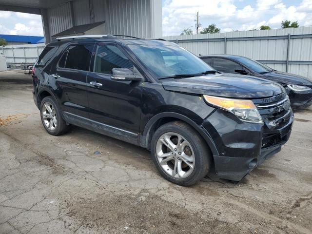 1FM5K8F83FGA00730 - 2015 FORD EXPLORER LIMITED أسود صورة 4