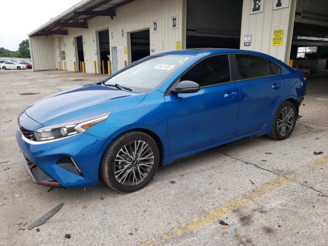 3KPF54AD1NE505208 - 2022 KIA FORTE GT LINE BLUE photo 1