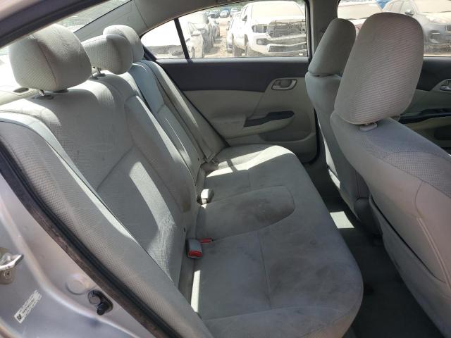 19XFB2F50CE372047 - 2012 HONDA CIVIC LX SILVER photo 10