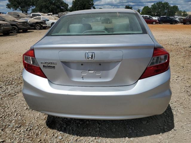 19XFB2F50CE372047 - 2012 HONDA CIVIC LX SILVER photo 6