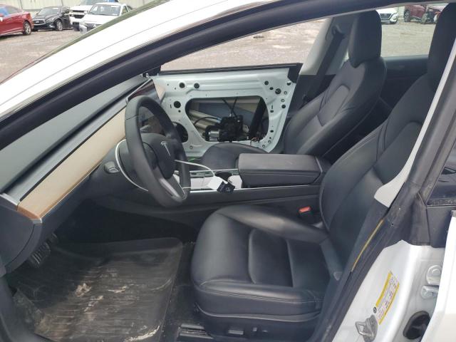 5YJ3E1EA1LF504424 - 2020 TESLA MODEL 3 WHITE photo 7