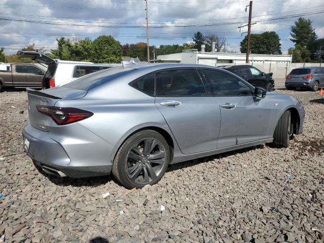 19UUB6F50MA004469 - 2021 ACURA TLX TECH A SILVER photo 3