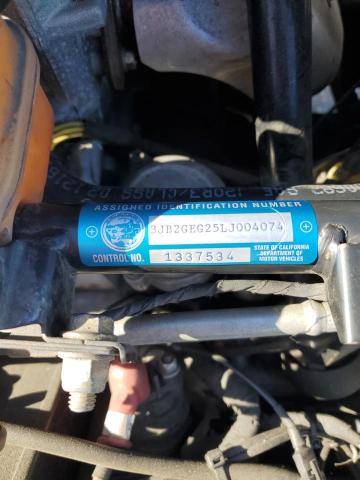 3JB2GEG25LJ004074 - 2020 CAN-AM RYKER RALLY EDITION TWO TONE photo 9