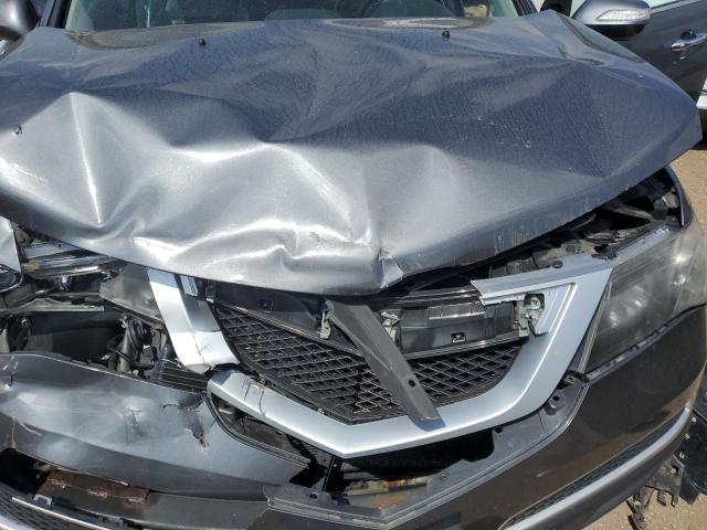 2HNYD2H68BH521925 - 2011 ACURA MDX TECHNOLOGY GRAY photo 11