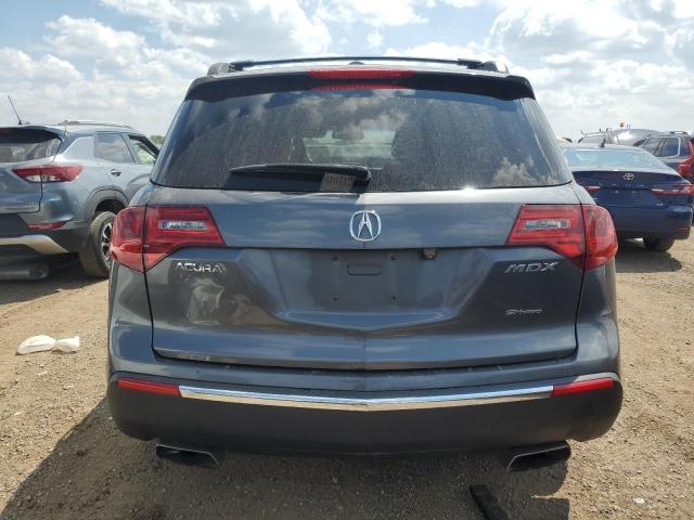 2HNYD2H68BH521925 - 2011 ACURA MDX TECHNOLOGY GRAY photo 6