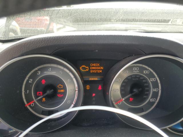 2HNYD2H68BH521925 - 2011 ACURA MDX TECHNOLOGY GRAY photo 9