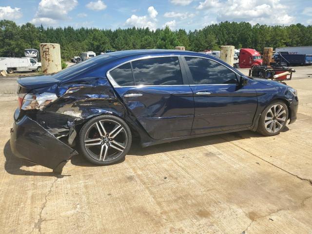1HGCR2F59EA023474 - 2014 HONDA ACCORD SPORT BLUE photo 3