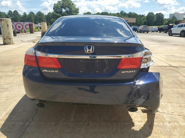 1HGCR2F59EA023474 - 2014 HONDA ACCORD SPORT BLUE photo 6