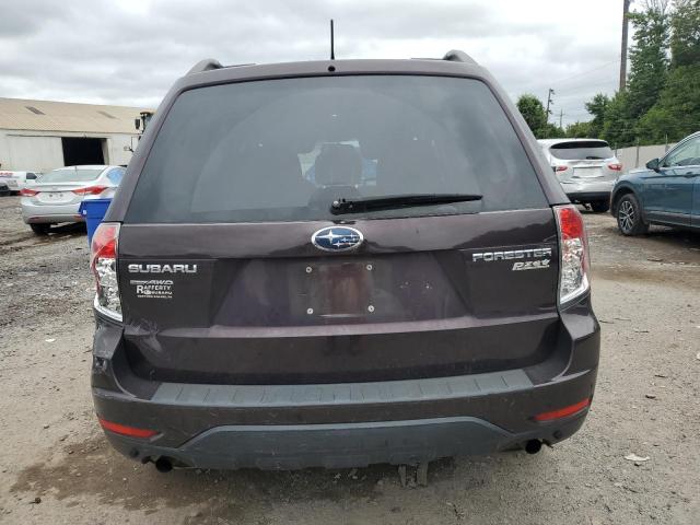 JF2SHADC0DH406350 - 2013 SUBARU FORESTER 2.5X PREMIUM PURPLE photo 6