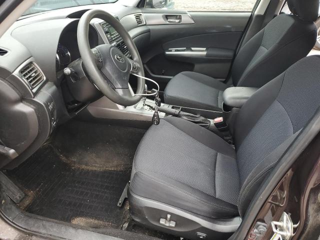 JF2SHADC0DH406350 - 2013 SUBARU FORESTER 2.5X PREMIUM PURPLE photo 7